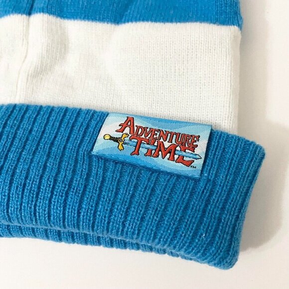 Adventure Time Finn Pom Pom Ski Hat Toque Cartoon Network - Picture 8 of 16